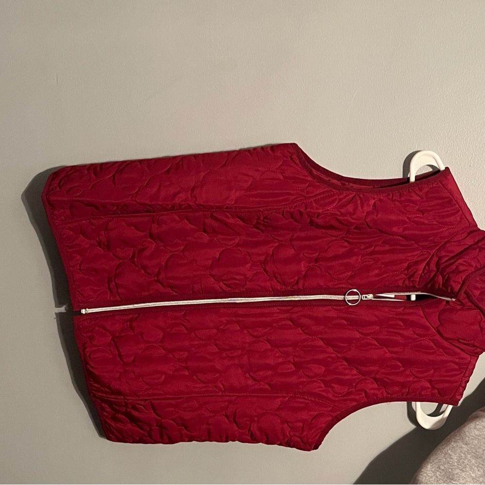 Architect Crimson Quilted Vest